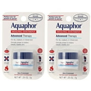 Aquaphor Healing Ointment, Advanced Therapy .25oz. (Pack of 2)