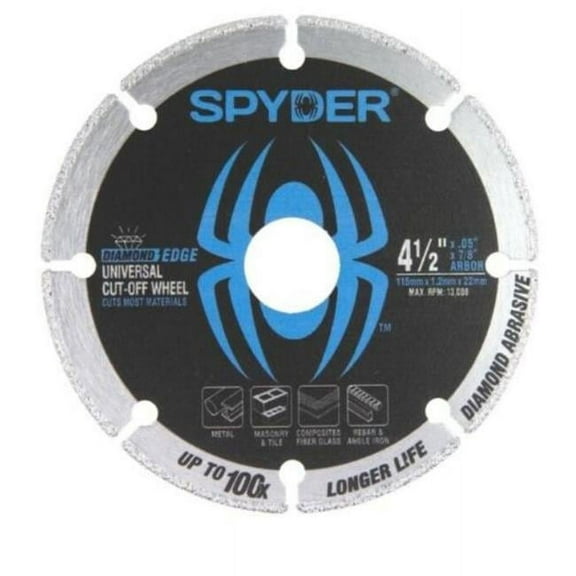 4.5 in. 100x Longer Diamond Cut-Off Blade Wheel