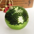 thumbnail image 3 of Christmas Ornaments Christmas Sequin Glitter Baubles Balls Xmas Tree Ornament Decoration 8CM for Xmas Tree Craft Gifts for Home Holiday Wedding Party Decorations, 3 of 3