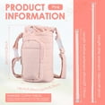 thumbnail image 2 of Grusce Water Bottle Holder Bag with Strap, Crossbody Bag Gym Accessories, Water Bottle Carrier Bag Water Cup Crossbody Bag Bottle Holder Carrier with Removable Adjustable Strap for 18 to 64 oz Cup, 2 of 10