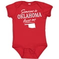 thumbnail image 3 of Inktastic Someone in Oklahoma Loves Me Boys or Girls Baby Bodysuit, 3 of 5