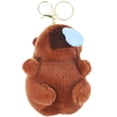 thumbnail image 1 of GOOHOCHY Llavero de capibara colgante de felpa capibara colgante mochila capibara colgante de felpa adorno de llave, 1 of 8
