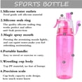 thumbnail image 2 of Yosoo Mist Spray Water Bottle 600ml Portable Sport Water Bottle Anti-Leak Drinking Cup with Mist Hydration, 2 of 5