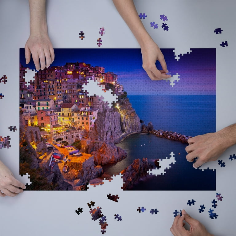 Puzzle 1000 pièces Italie - Manarola Cinque Terre - D Toys