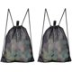 thumbnail image 5 of Bolsa con cordón de malla de 2 piezas para nadar, ir a la playa, acampar y más, 5 of 5