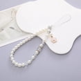 thumbnail image 1 of Cadena de perlas para teléfono móvil, colgante para teléfono móvil, funda para teléfono móvil, colgante con cuentas, cadena anticaídas para mujer, 1 of 6