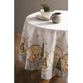 thumbnail image 4 of Maison d' Hermine Tablecloths 100% Cotton 69" Diameter Decorative Round Tablecloth Washable Table Cover, Holiday Dinner, Wedding & Dining, Mountain Li, 4 of 4