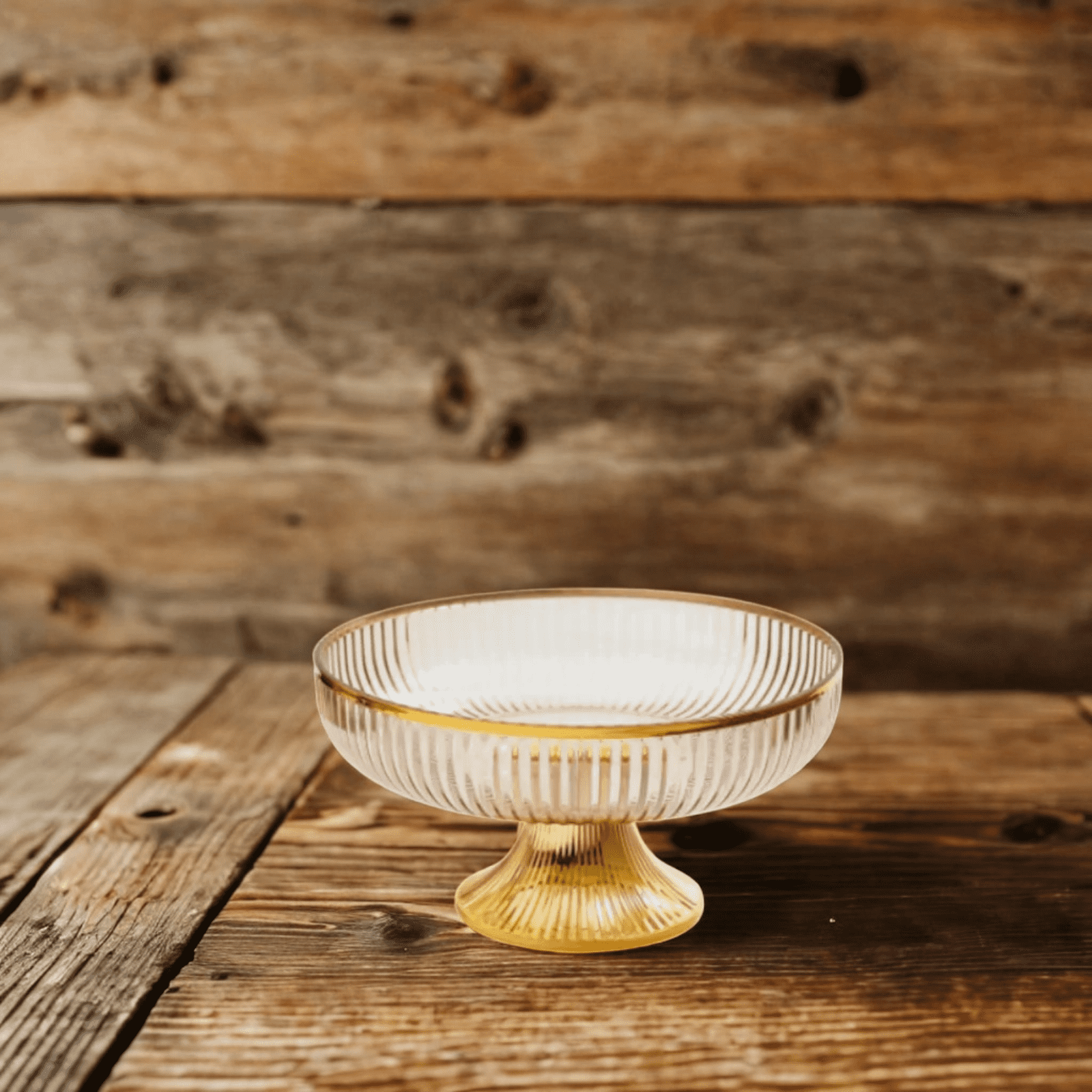 Fruit Bowl Large Kitchen Bowls Kitchen Countertop for Farmhouse Centerpiece Amber Aureate Edge, Size: 26cmx13.5cm, Yellow