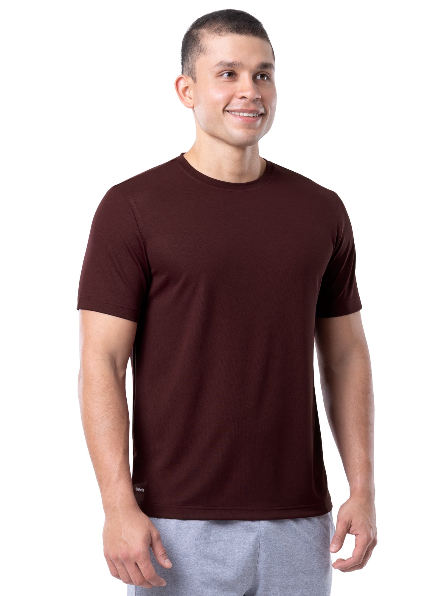 Athletic Works Men's and Big Men's Core Active Tee with Short Sleeves, Sizes XS-4XLT
