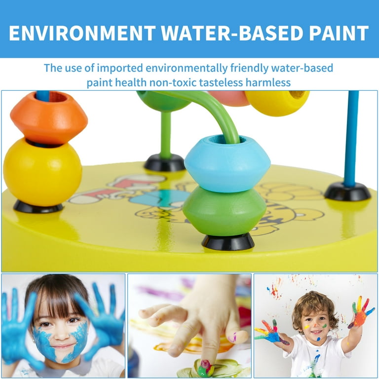 Timy First Bead Maze Roller Coaster Educational