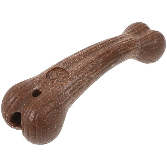 FRCOLOR Dog Chew Toy Cute Funny Dog Chewing Toy Bone Shape Puppy Grinding Toy Dog Molar Toy for Teething