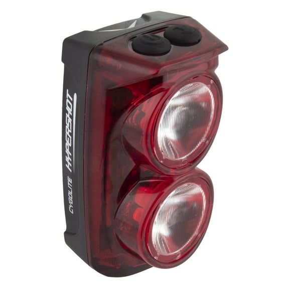 Cygolite Hypershot 350 Rechargeable LED Taillight, Black