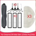thumbnail image 1 of For D9 Max Gen 2 / D10s Pro /D10s Robot Vacuum Accessories Main Brush Filter Mop Pads Replacement Pa, 1 of 5
