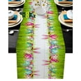 thumbnail image 2 of Easter Eggs Rabbit Ears Grass Table Runner Wedding Table ration Home r Kitchen Table Runners And Placemats, 2 of 7