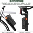 thumbnail image 3 of Ultimate Bike Guardian, candado para bicicleta plegable de alta seguridad, compacto y liviano para trabajo pesado, antirrobo, fácil de transportar, protector inteligente y seguro para ciclistas, 3 of 5