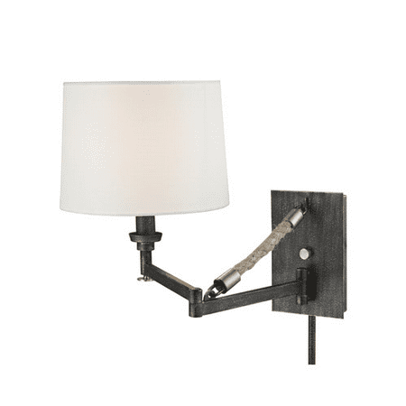 Wall Sconces 1 Light With Silered Graphite Polished Nickel Wall Sconces 1 Light With Silered Graphite Polished Nickel Accents Finish Medium Base 12 Inch