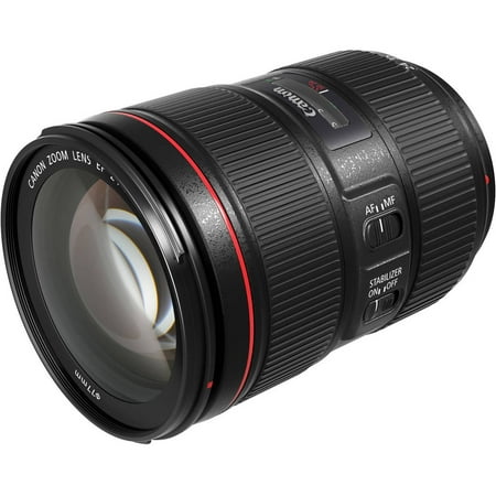 EF24-105mm F4L IS II USM Zoom Lens for Canon EOS DSLR Cameras - Black
