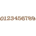 thumbnail image 2 of Wooden Numbers Sticker, 0 To 9 10 Pcs Wooden Numbers Wood Crafts  For Photo Album Stickers For Handmade Decorations For DIY Craft, 2 of 8