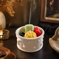 thumbnail image 5 of Naittoop Halloween Scented Candle in Plaster Pot,Paintable DIY Dessert Bowl Candle with Pumpkin,Bat Raspberry Wax,Thanksgiving Soy Wax Candle,Autumn Farmhouse Tabletop Decor, Holiday Gift, 5 of 7