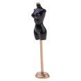 thumbnail image 1 of 1/12 Dolls House Miniature Mannequin Model Display for Dolls Dress, 1 of 6