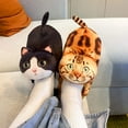 thumbnail image 4 of Funny Cat fuzzy Slippers for Women,Bedroom Fluffy Slippers House Shoes,Cute Animal Indoor and Outdoor Slippers,Kawaii Slippers,Soft Non-Slip,Cat Gifts for Cat Lovers,Christmas Gifts for Women/Mom/Men, 4 of 10