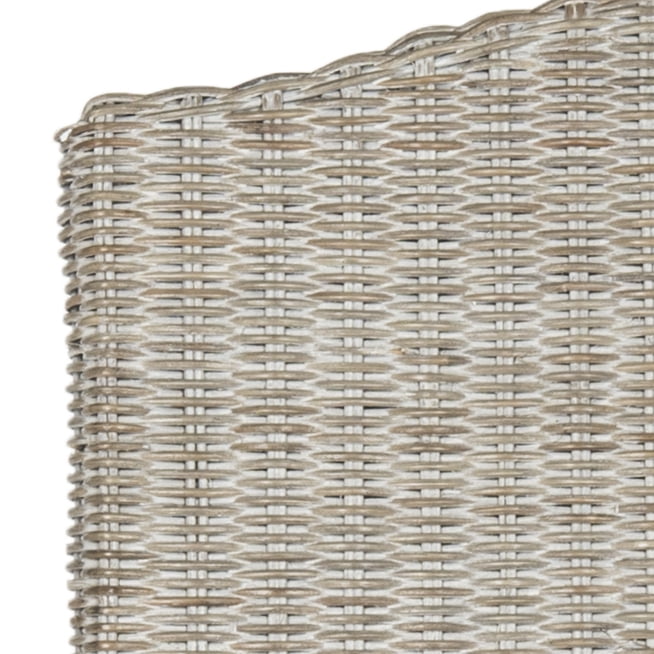 SAFAVIEH Odette 19''H Wicker Dining Chair Antique/ Grey