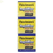 Fleischmann'S Rapid Rise Yeast, 0.75 Oz, 3 Pack Original Recipe