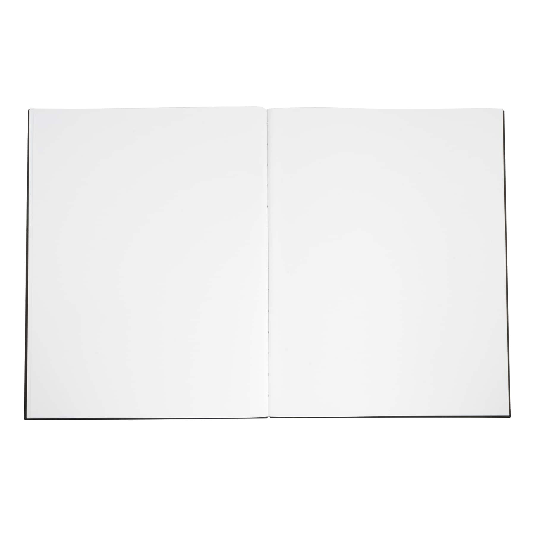 Black Hardcover Sketchbook by Artist's Loft - Acid Free and Smudge Resistant Paper - Sketch Pad for Drawing - Sketching - Writing - Bulk 6 Pack