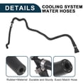 thumbnail image 4 of Manguera de Radiador para BMW 745i No.17127508013 | Tubo de Ventilación del Tanque de Expansión de Refrigerante Negro 1 Pcs, 4 of 7