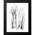 thumbnail image 2 of Goldberger, Jennifer 12x14 Black Modern Framed Museum Art Print Titled - Neutral Treeline II, 2 of 5