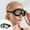 Black, variant on CSSAD Competitive Swim Goggles, Swimming Goggles No Leaking Full Protection Adult Men Women Youth, White
