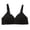 Black, variant on Utoimkio Bras for Women No Underwire Women Fashion Printed Bra Wire Free Underwear One-Piece Bra Everyday Underwear