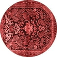 thumbnail image 1 of Ahgly Company Indoor Round Persian Red Traditional Area Rugs, 8' Round, 1 of 4