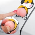thumbnail image 4 of FurNest Car door anti-collision strip rearview mirror cartoon cute butt sti, 4 of 9