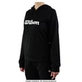 thumbnail image 3 of Sudadera Wilson Talla M Deportiva de French Terry con Capucha y Bolsa Tipo Canguro Negra, 3 of 4