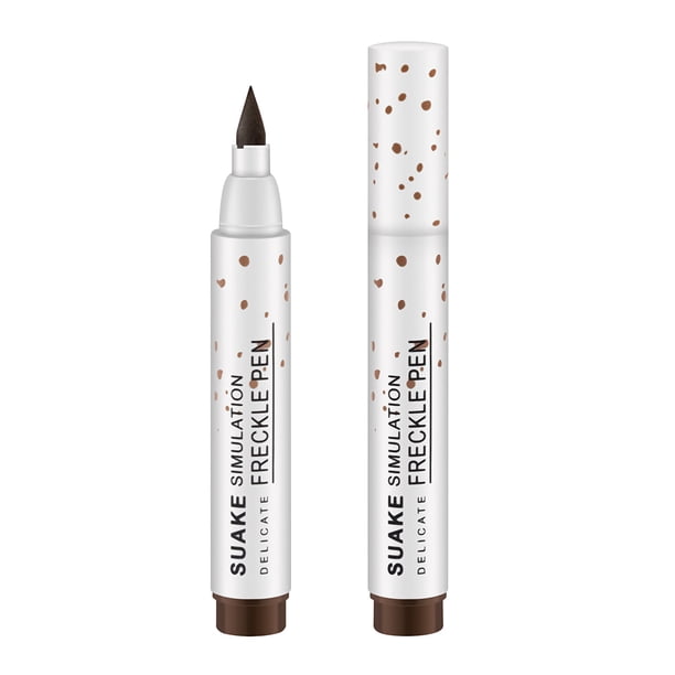 Pisexur Belleza Maquillaje Lápiz para pecas Beauty Mole Tear Retoque de lunares Simulación de color natural 2 mlpara mujeres y hombres