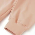 thumbnail image 6 of lkfuzj Mens 2024 Casual Sweatshirts Fashion Solid Pullover Long Sleeve Hoodless Shirt For Men Workout Sport Pullover Sweatshirt Comfy Running T Shirt Top Pink, 6 of 8