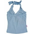 thumbnail image 3 of Wild Mango - Baby Girls Ribbed Halter Top 7708 7708-18Months (LIGHT BLUE), 3 of 3