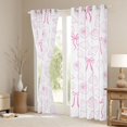 thumbnail image 3 of Manfei Coastal Bow Blackout Curtains,Seashell Curtains Pack of 2 (42x84 Each), 3 of 6