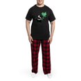 thumbnail image 5 of CafePress - Stinky Love Skunk Men's Dark Pajamas - Men's Dark Loose Fit Cotton Pajama Set, 5 of 7