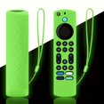 thumbnail image 4 of Glow in The Dark Silicone Remote Control  with Lanyard for Frie TV-4 Alexa, Firtv, 4 of 11