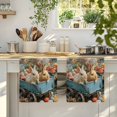 thumbnail image 4 of Easter Bunny Kitchen Towels Set of 1, Rabbits Spring Flowers Eggs Country Vintage Absorbent Dish Towels for Kitchen, Microfiber Hand Towel, Quick Drying Tea Towel for Cleaning Decorative Dishcloths, 4 of 7