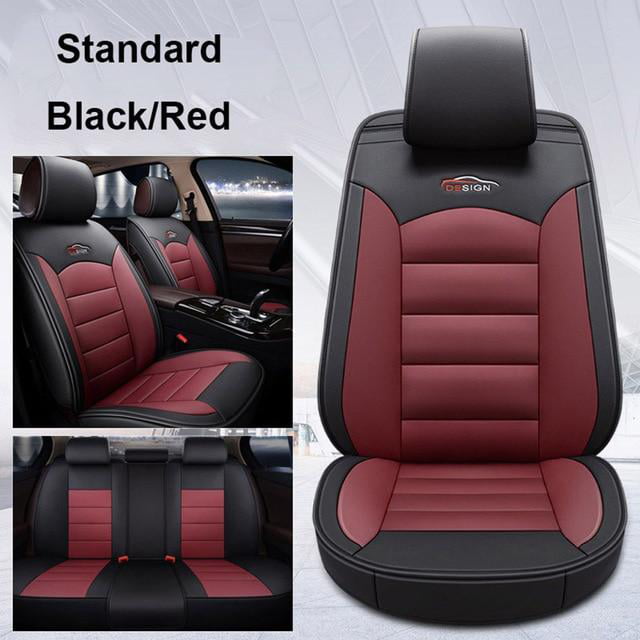 Full Set Leather Car Seat Covers Accessories for Nissan Altima Sentra Maxima Rogue Sport Versa Seat Covers For Nissan Rogue Sport 2020
