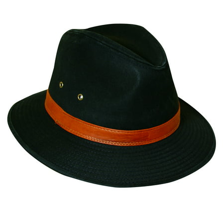 DPC Outdoor Design Men's Washed Twill Rain Repellent UPF 50+ Safari Hat