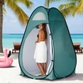 thumbnail image 5 of Ktaxon Changing Tent Portable Pop up Tent Camping Beach Toilet Shower Room Outdoor Bag Green, 5 of 9