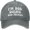 Gray, variant on I'm Bob Doing Bob Things Cap Men Women Denim Hat