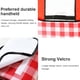 thumbnail image 4 of Worallymy Estera de Playa Manta de Picnic al Aire Libre Impermeable Almohadilla de Secado rápido para Viajes Camping Senderismo A Cuadros Rojo 150x100cm Worallymy JD735907747, 4 of 7