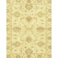 thumbnail image 1 of Ahgly Company Machine Washable Indoor Rectangle Abstract Chrome Gold Yellow Area Rugs, 2' x 4', 1 of 7