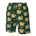 thumbnail image 4 of Fotbe Snails And Butterfies Trajes de Baño Estampados para Hombre, Shorts de Verano de Secado Rápido, Ropa de Playa, Bañadores-Small, 4 of 6