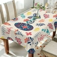 thumbnail image 5 of Happy Easter Pattern Fabric Rectangle Tablecloth - Waterproof and Wrinkle-Resistant Table Cloth 54x72 Inch Table Cover for Indoor & Outdoor Dining House Decor, 5 of 7